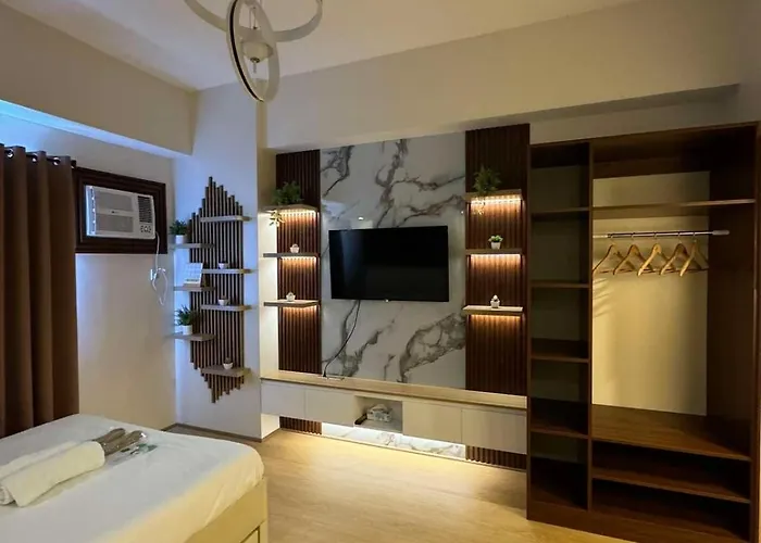 Honeys Cosy Modern Unit Near Lahug It Park With Pool,sauna And Gym *